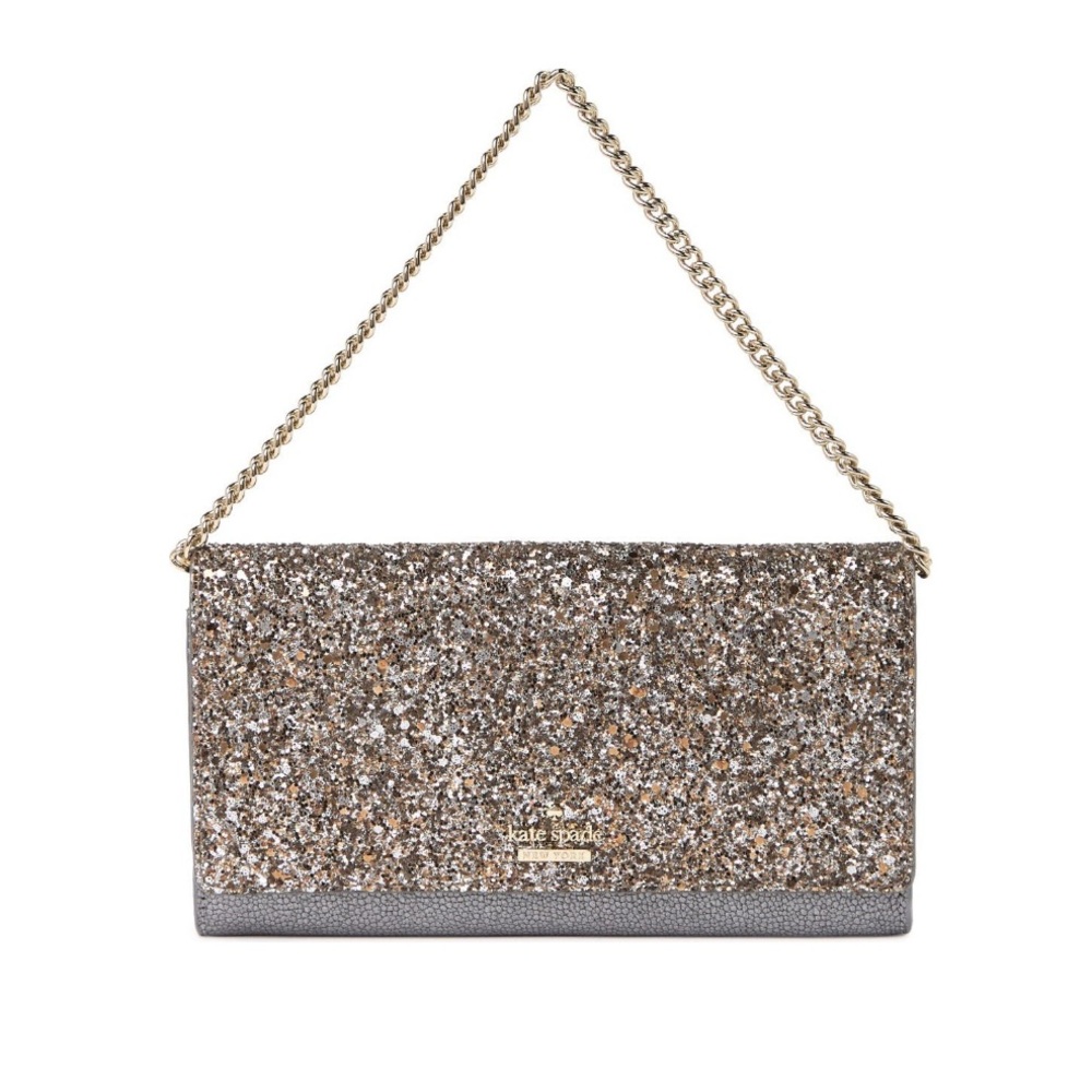 Kate Spade New York Milou Glitter Wristlet Wallet